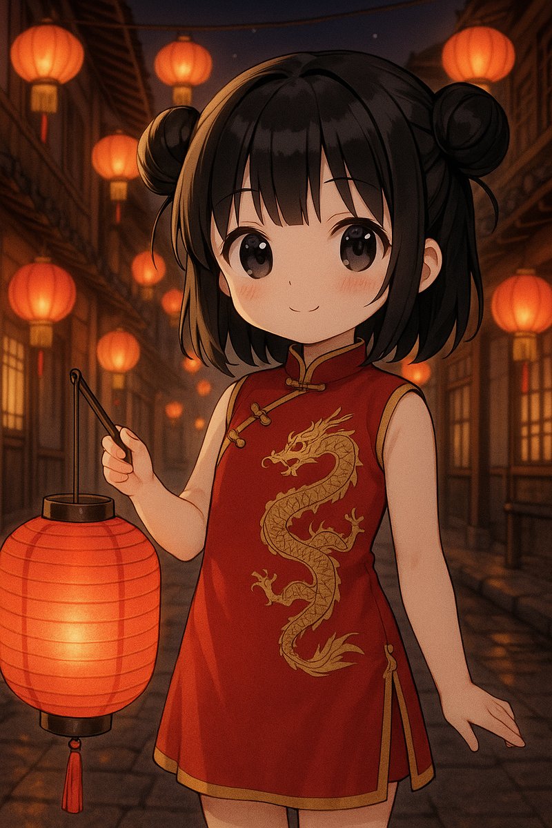 幼女漫画动漫-灯笼少女